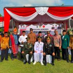 FPK Driyorejo Tampilkan Keberagaman Lewat Busana Adat di Upacara HUT RI ke-81